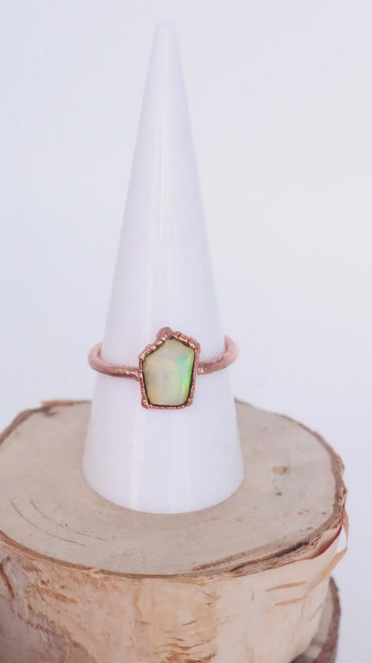 Ethiopian Opal Rings